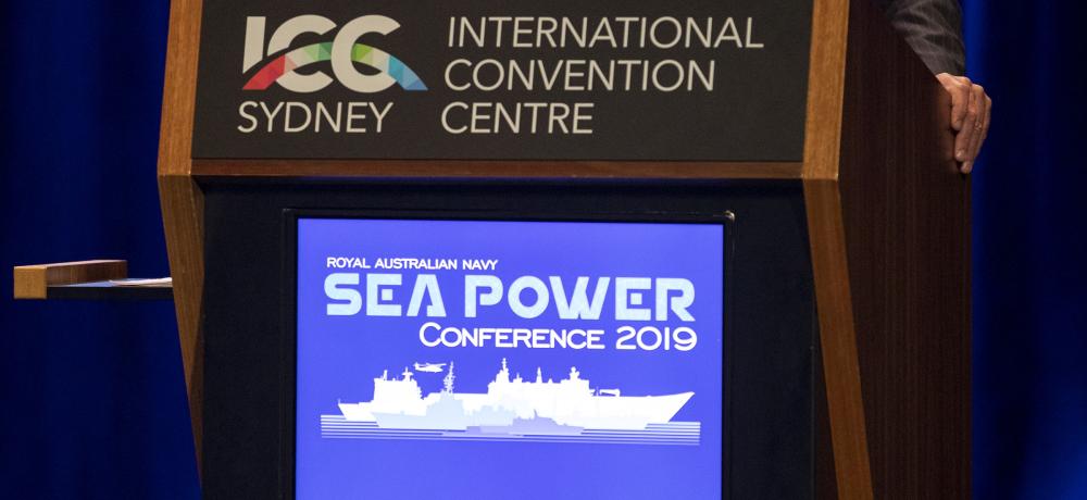 Doctor David Brewster, a Senior Research Fellow with the National Security College, Australian National University speaks about Australia's role in the Indo-Pacific region and geopolitical responsibilities at the Sydney Convention and Exhibition Centre on 09 October 2019.