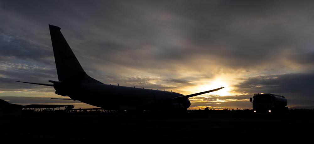 A P-8A Poseidon at Butterworth.