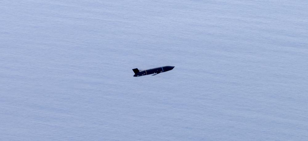 Long Range Anti-Ship Missile released from a No. 1 Squadron F/A-18F Super Hornet.