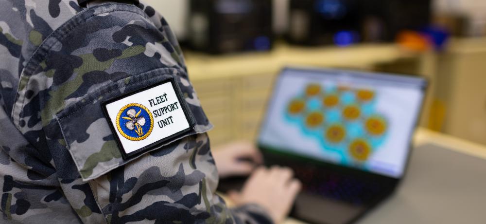 Royal Australian Navy, Able Seaman Electronics Technician - Weapons showcases computer aided designed engineering parts for 3D printing