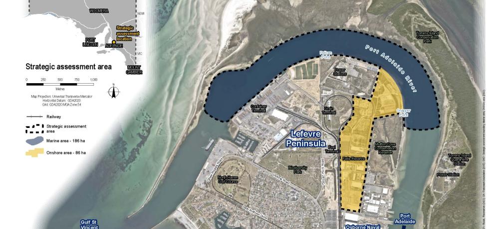 SSN-AUKUS Osborne Park Strategic area assessment map