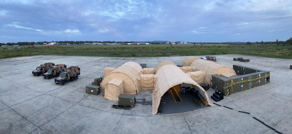 No 1 Expeditionary Health Squadron Role 2 Bravo capability.