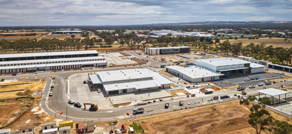 Development of new facilities at RAAF Edinburgh to support 16 Regiment is well underway.