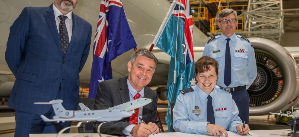 Common Services Deed Signing-Peregrine, P8A