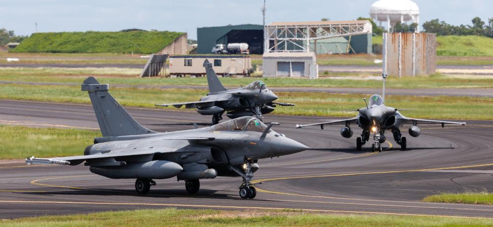 Rafale M aircraft  RAAF Base Darwin 