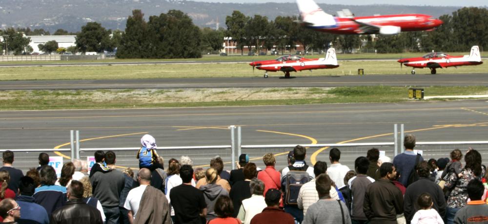 Roullettes and and Virgin Adelaide International Airport. 