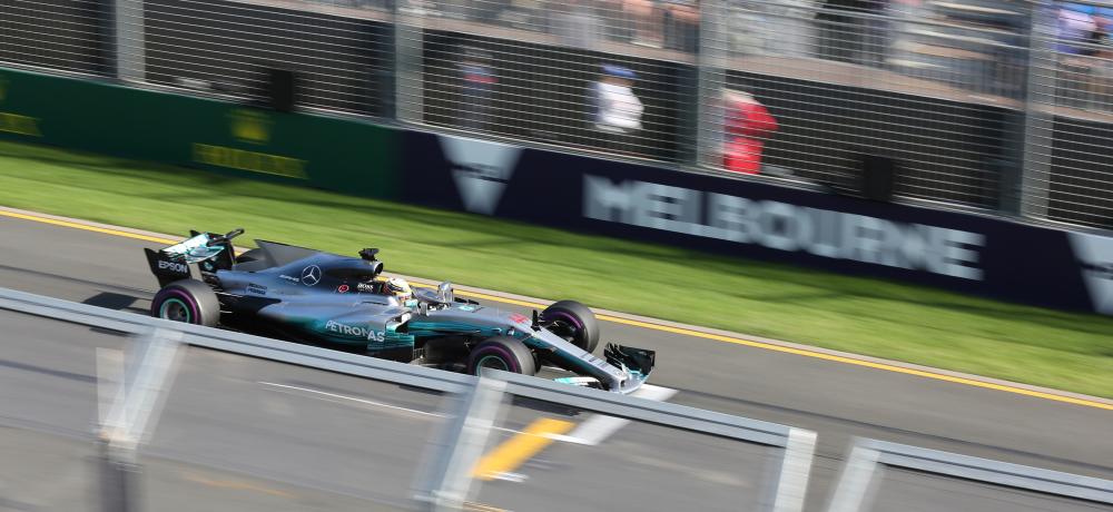 Lewis Hamilton 2017 Formula 1 Australian Grand Prix.