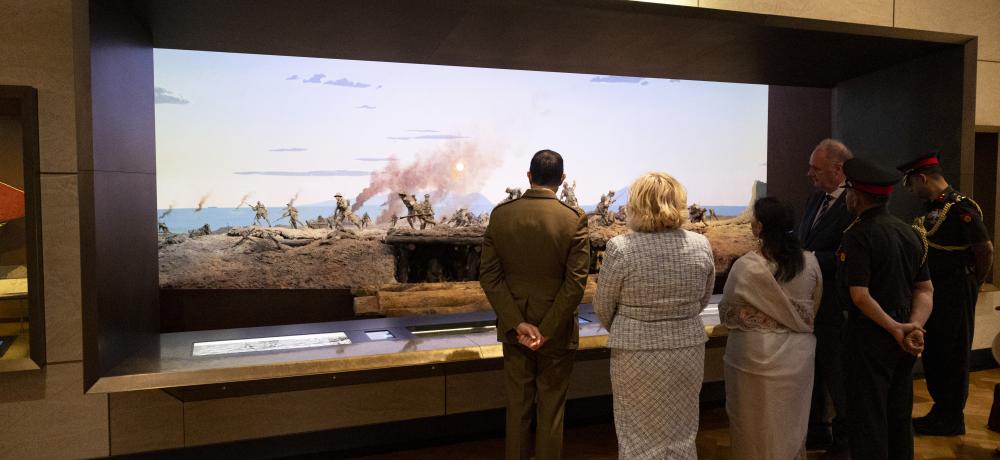 Chief of Army Staff India and Australian Chief of Army Australian War Memorial,
