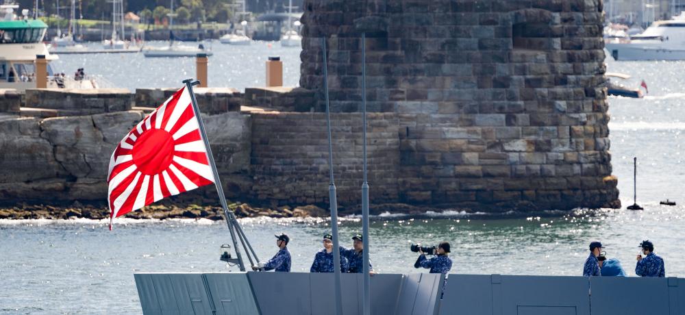 Mogami class frigate Fort Denison