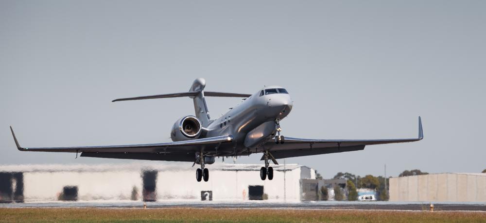 A Royal Australian Air Force MC-55A (A51-003) Peregrine taking off 