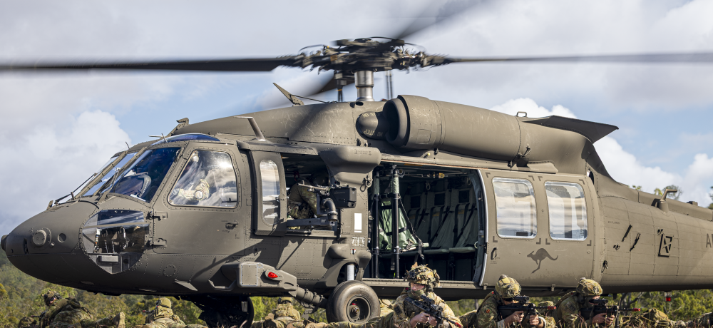 Black Hawk from the 16th Aviation Brigade