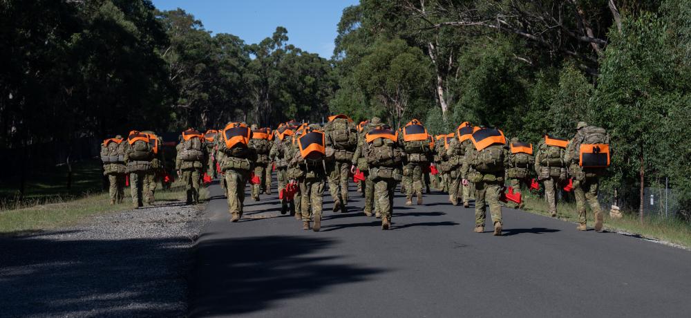 Australian Defence Force candidates vying to become a Special Forces Operator or Combat Controller.