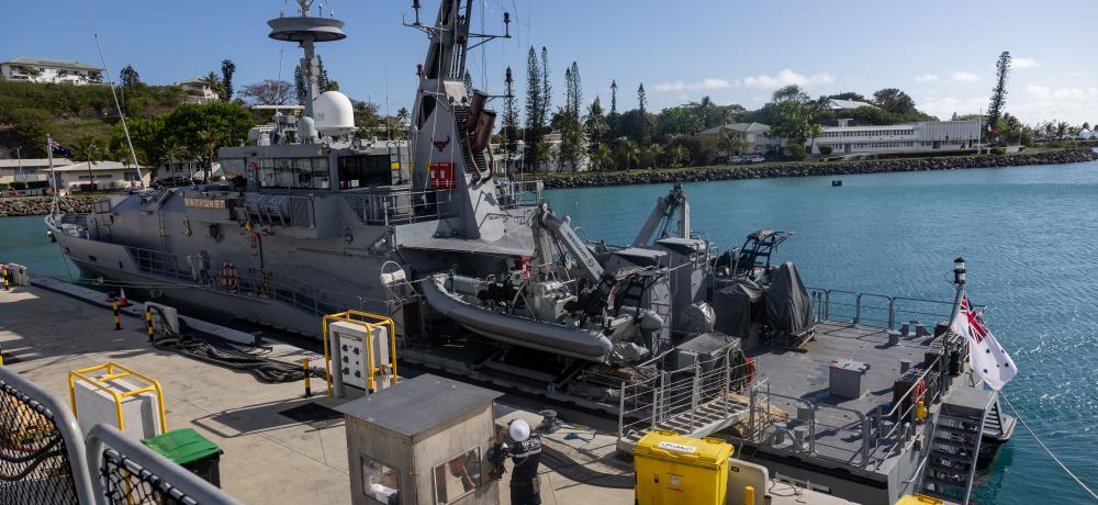 HMAS Bathurst, Noumea