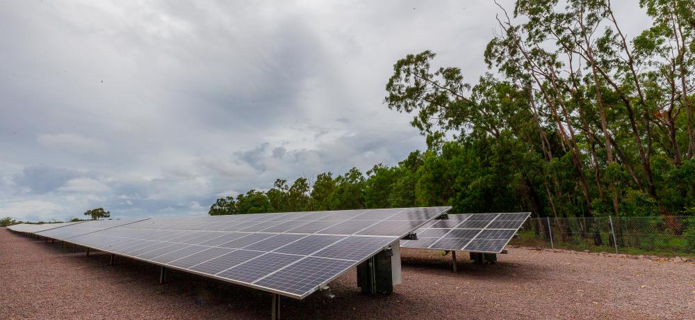 Solar farm  RAAF Base Darwin 