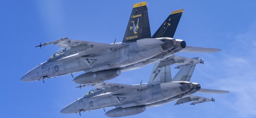 F/A-18Fs, Pitch Black 26.