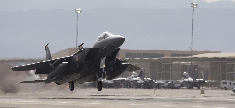 US F15 Eagle Nellis Air Force Base.