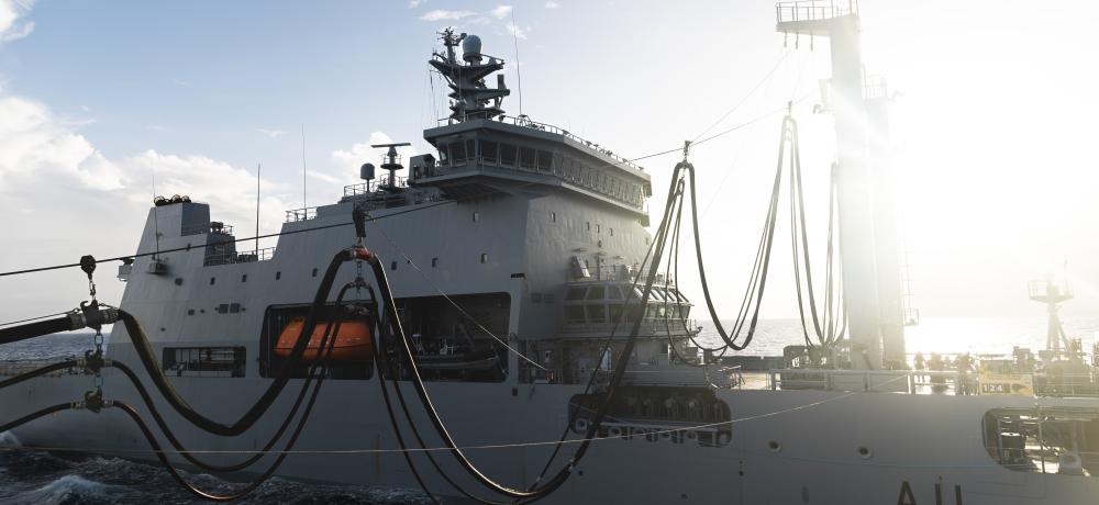 HMNZS Aotearoa replenishment at sea with HMAS Sydney (V)  RPD26-3
