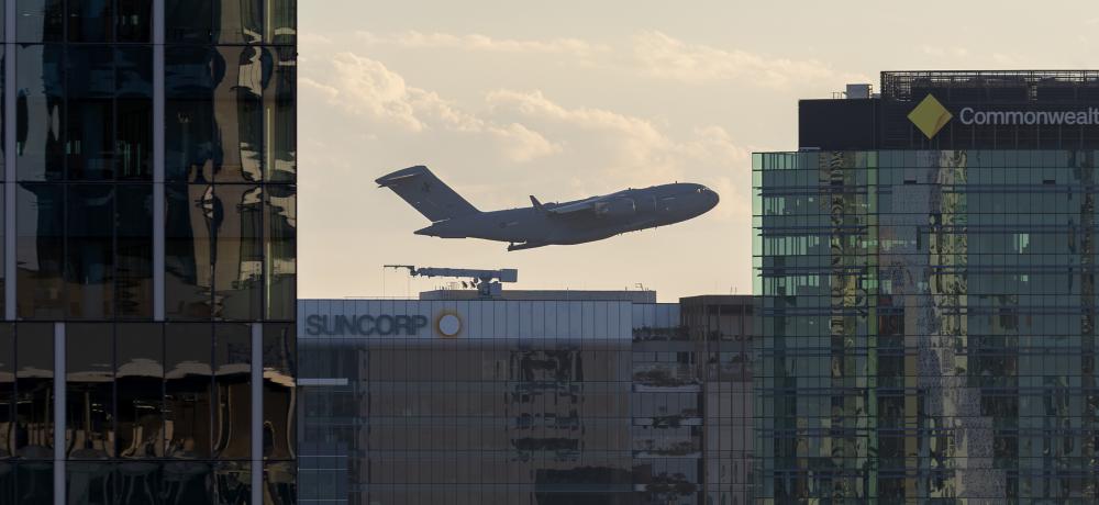 C-17A Globemaster III Suncorp Riverfire 2026.