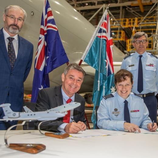 Common Services Deed Signing-Peregrine, P8A