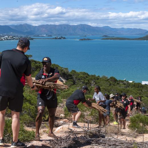 Ouen Toro National Park in New Caledonia.