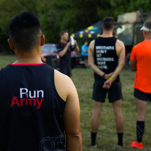 Run Army participants 2024