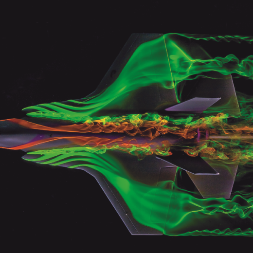 Digital representation of the F-35A Lighting II Joint Strike Fighter