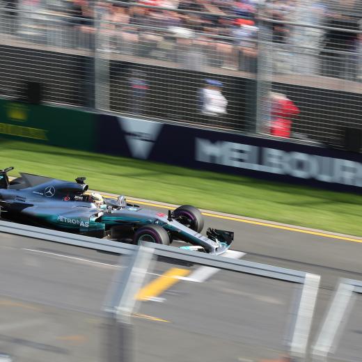 Lewis Hamilton 2017 Formula 1 Australian Grand Prix.