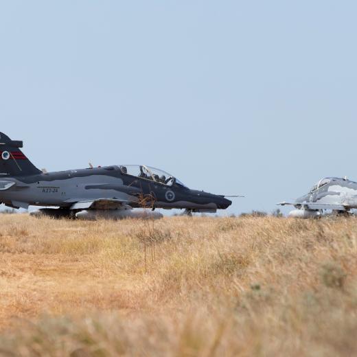 79SQN A27 Hawks taxi Northern Shield 2015.