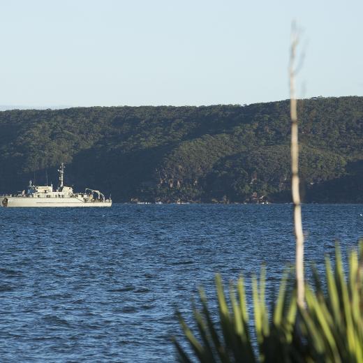 HMAS Diamantina, Newport