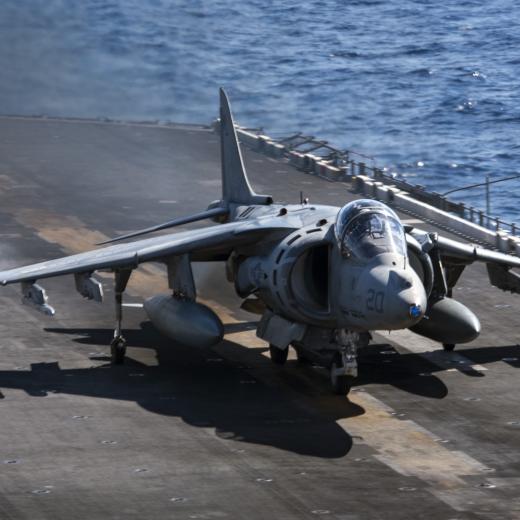 Harrier, USS Bonhomme Richard Talisman Saber 2017.