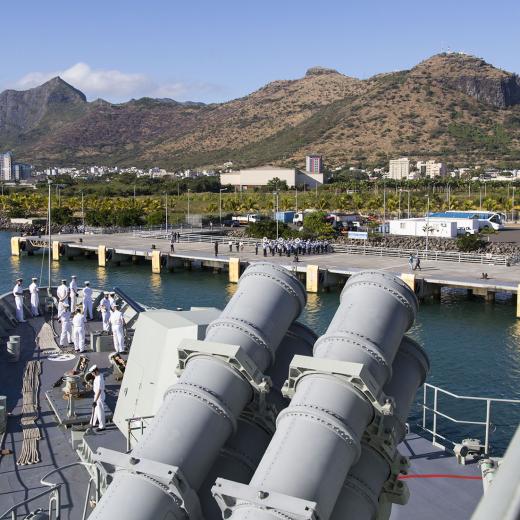 HMAS Anzac Mauritius