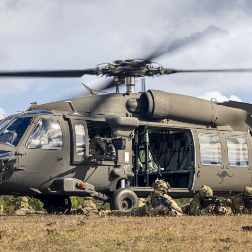 Black Hawk from the 16th Aviation Brigade