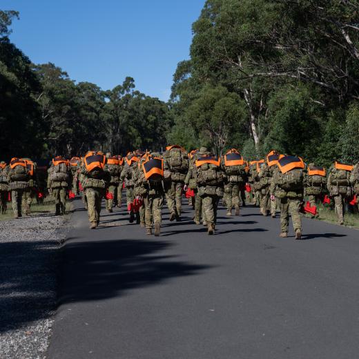 Australian Defence Force candidates vying to become a Special Forces Operator or Combat Controller.