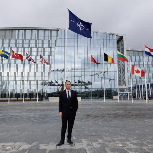 Minister for Defence NATO Headquarters.