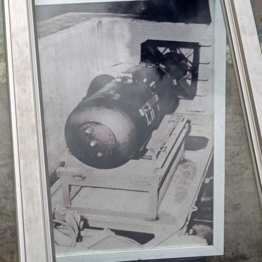 The No. 1 Bomb loading pit Tinian