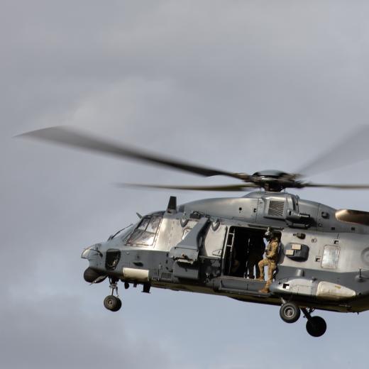 New Zealand Air Force NH-90 helicopter Townsville 