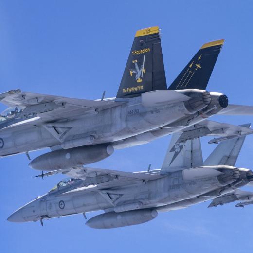 F/A-18Fs, Pitch Black 26.