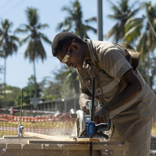 Papua New Guinea Defence Force soldier - Exercise Puk Puk 