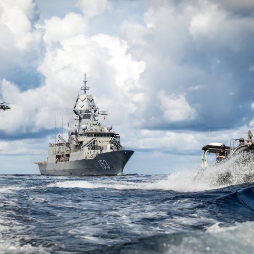 HMAS Stuart Regional Presence Deployment 2026.