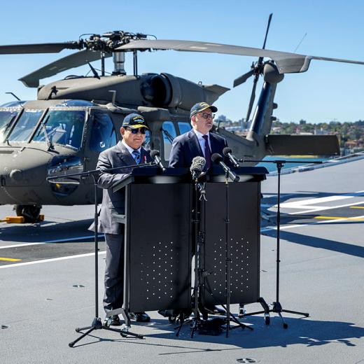 Indonesia Aus cooperation Defence Images